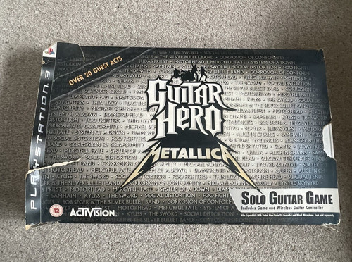 Guitar hero metallica ps3 - guitar,