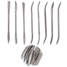 8x Raspel Feilen Set für Holz