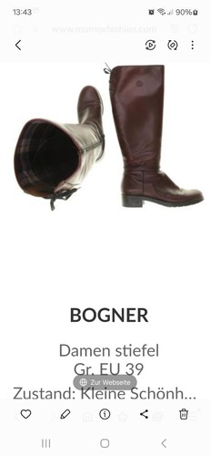 Bogner damen boot bordeaux - bogner,