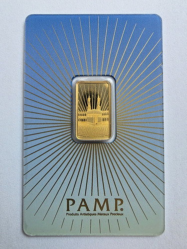 Goldbarren gramm pamp suisse - 5,