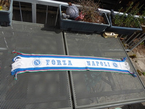 Vintage fußball fanschal ssc - fußball,