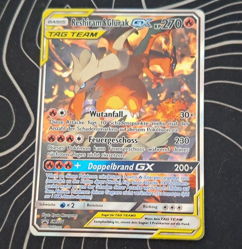 Pokémon tcg reshiram glurak - pokémon,