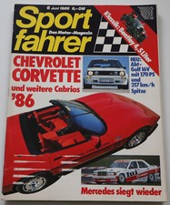 Sportfahrer 6/1986 Oettinger Audi 90 quattro, Abt VW Golf 16V, Skoda 130 Tuning