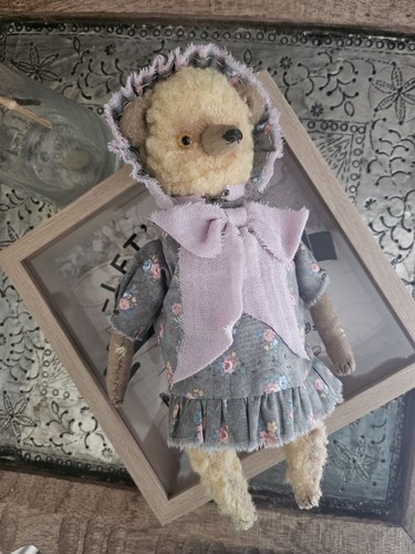 Teddybär 23cm vintage - teddybär,