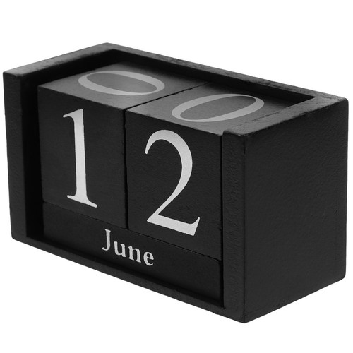 Holzkalender monats und - ,