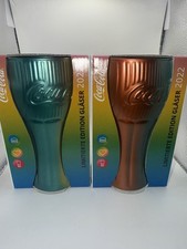 Set Regenbogenglas Coca Cola