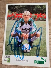 Stefan Effenberg (Bor. Mönchengladbach)- Handsignierte Autogrammkarte (Original)