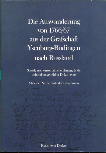 Die auswanderung von 1766 - die,