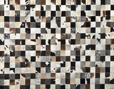 Echtleder Teppich 160x230 cm