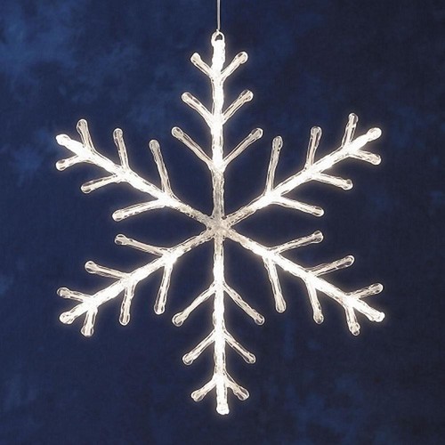 Led acryl schneeflocke 40x40cm - led,