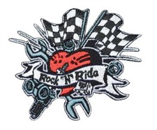 Rock'n'Ride patch gestickter Aufnäher