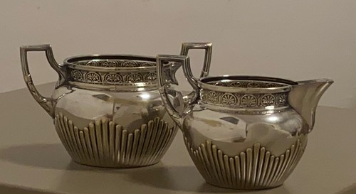 Jugendstil milch zuckerset - jugendstil, milch/zuckerset