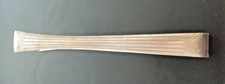 Vorlegezange, Servierzange, Gebäckzange, Art Deco 800 Silber ungest. 43 gr 17 cm