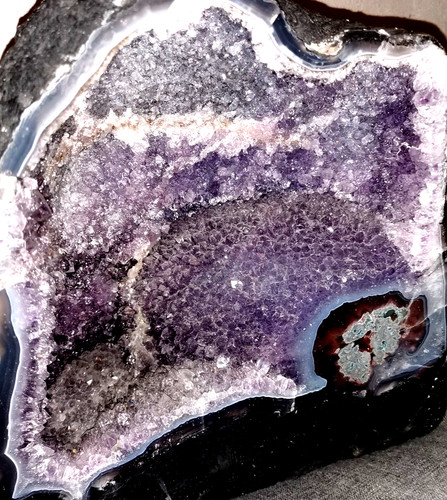 Große amethystdruse achat - große,