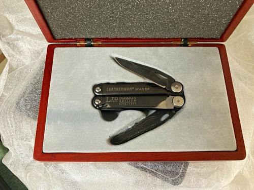Leatherman wave ltd damascus - leatherman,