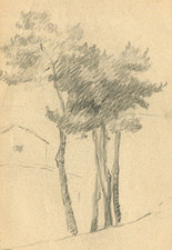 Bäume 1933 Kunstwerk Antik