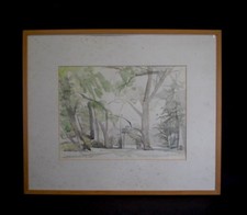 impressionistisches Aquarell