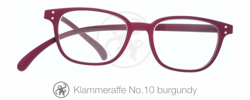 Klammeraffe lesebrille schwarz - lesebrille,