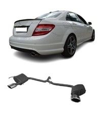 Duplex Sportauspuff Ulter Sport für Mercedes C-Klasse W204 C200 120x80mm