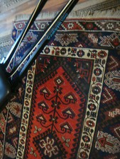 Persischer Nomadenteppich Afschari*Handgeknüpft*2,08m x 1,20m*Nichtraucher Haus