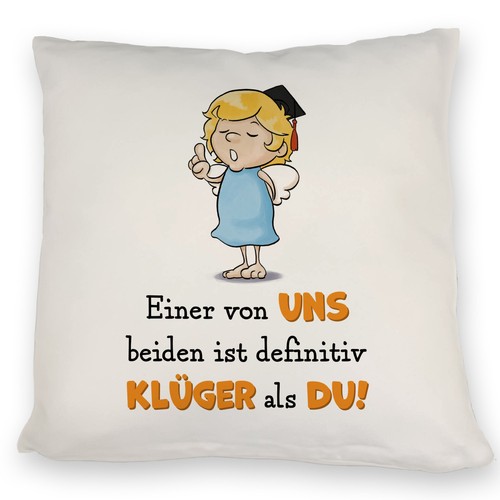 Engel kissen mit spruch - spruch,