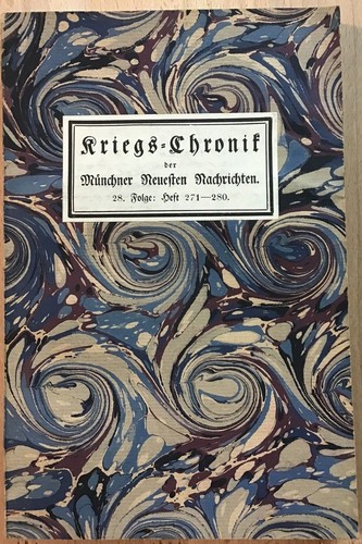 Kriegs chronik der münchner - kriegs-chronik,