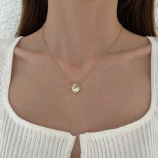 Feine Nugget Halskette mit