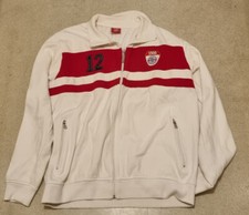 FC BAYERN MÜNCHEN SWEAT JACKE FCB 1900 - 12, weiß, getragen, guter Zustand, 2XL