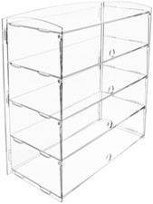 Acryl Bäckerei Gebäck Vitrine Ständer Schrank Kuchen Donuts Cupcakes Gebäck