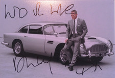 Daniel craig autogramm - daniel, 10x15