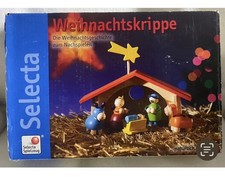 NEU OVP Selecta Weihnachtskrippe 10 Teile Krippe Holz Kinderkrippe HABA Jako-o