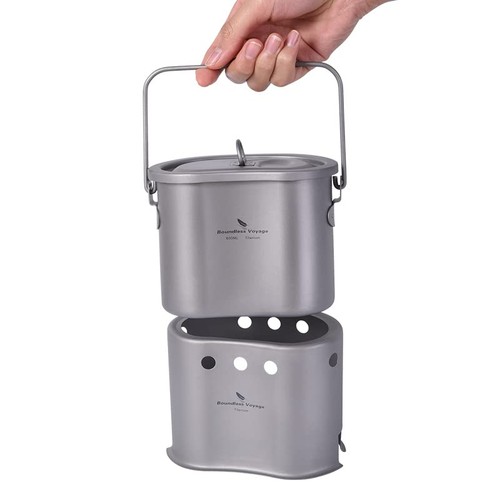 800ml titan topf camping - titan,