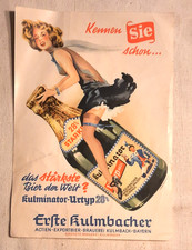 Alte Reklame EKU Erste