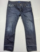 G-Star RAW GS 5204 Herren W36 L31 (D 52) Straight Jeans Dunkelblau