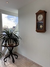 Wanduhr mit Pendel Holz Antik