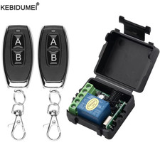 433Mhz Remote Control Wireless Switch DC 12V 1CH RF 10A Relay Receiver and 2CH T