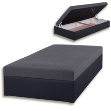 Polsterliege - schwarz -