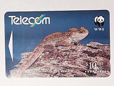 Neuseeland - New Zaeland Telecom Limited Phoncard - WWF-Nz - Tuatara - gebraucht