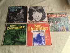 5 Single Schallplatten