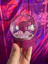 ✅ Barbie - Ornament - Kugel - Beleuchtung - Weihnachten - Deko - Pink  Glitzer ✅