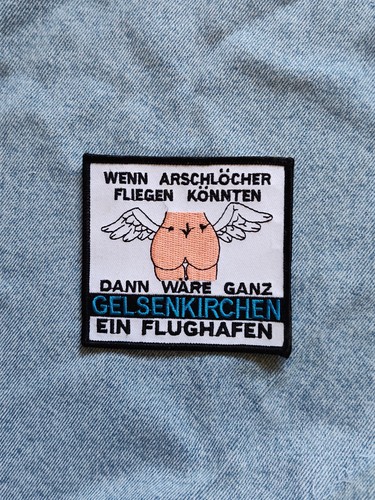 Anti schalke aufnäher - anti,