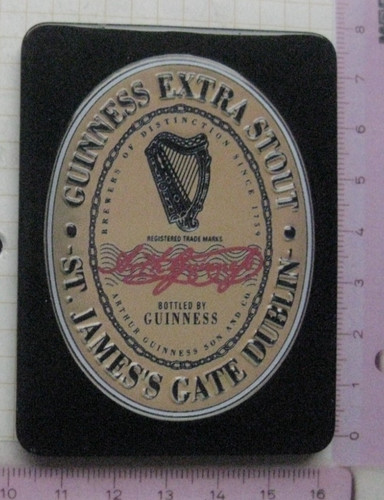Guinness retro magnet - retro,