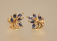 Paar 585 gold ohrstecker - paar,