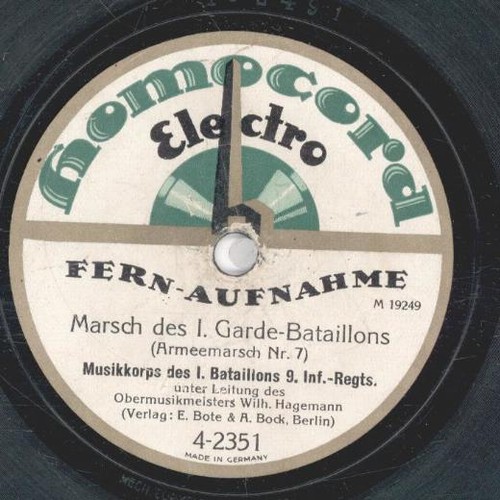 Musikkorps des bataillons - i.,