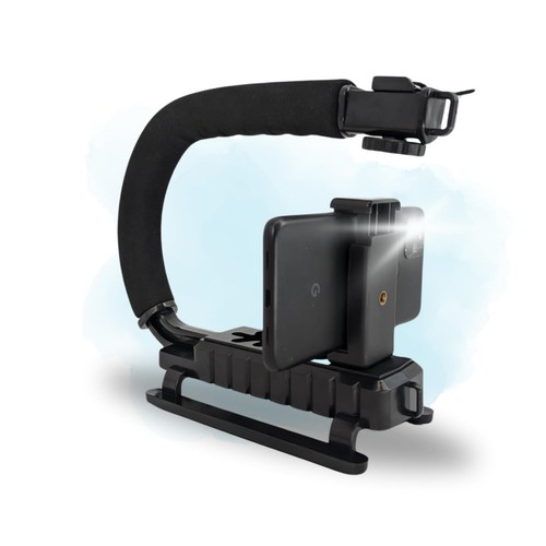 Smartphone video rig action - smartphone,