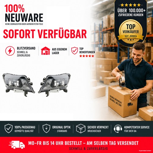 Scheinwerfer set halogen - scheinwerfer,