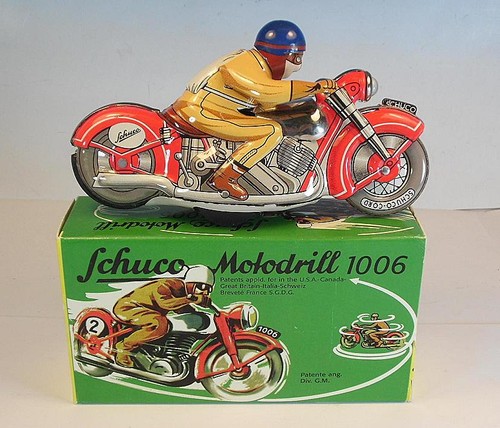 Schuco 1006 blech motorrad - schuco,
