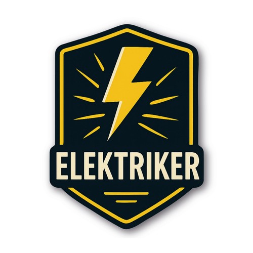 Aufkleber elektriker beruf - elektriker,