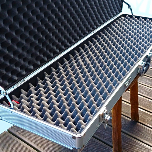 Aluminium flightcase - aluminium,