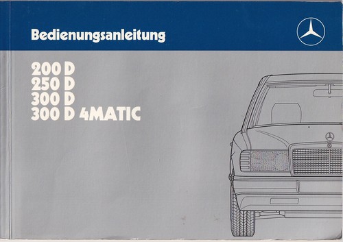 Mercedes klasse w124 diesel - e-klasse,